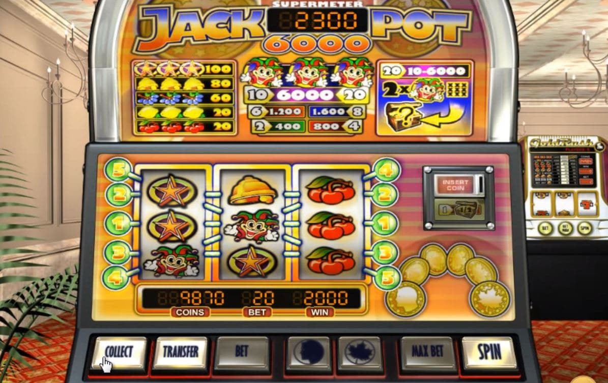 Jackpot 6000 spillemaskine